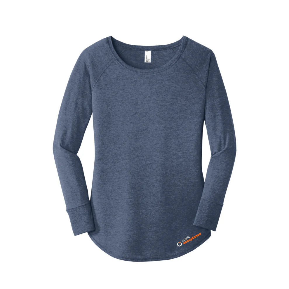 Women's District Perfect Tri Long Sleeve Tunic Tee