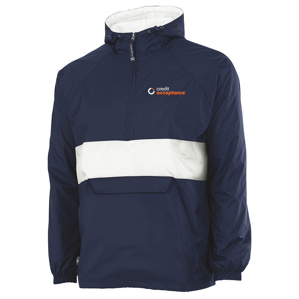 Unisex Classic Striped Pullover Jacket